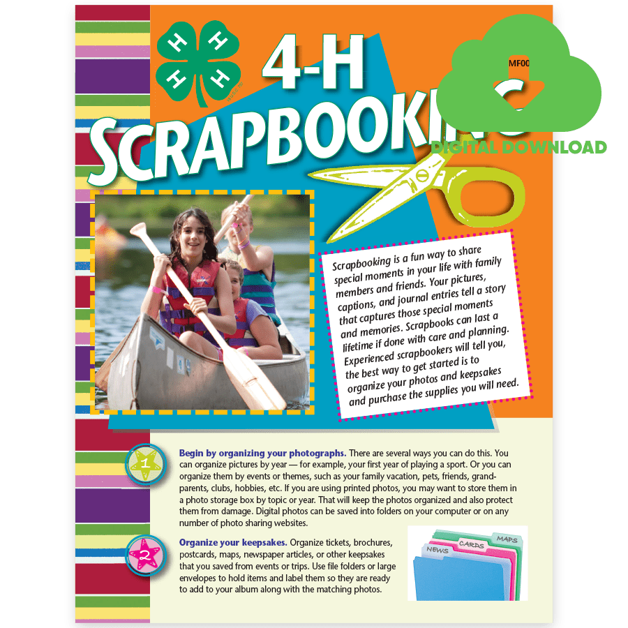 4H Scrapbooking Digital Download Shop 4H