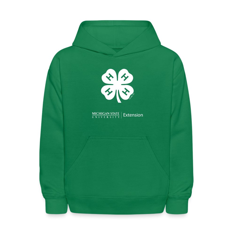 Youth Michigan 4-H Clover Emblem Hoodie – Shop 4-H