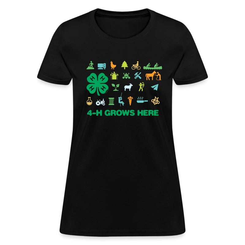 4-H Grows Here Icon Women&