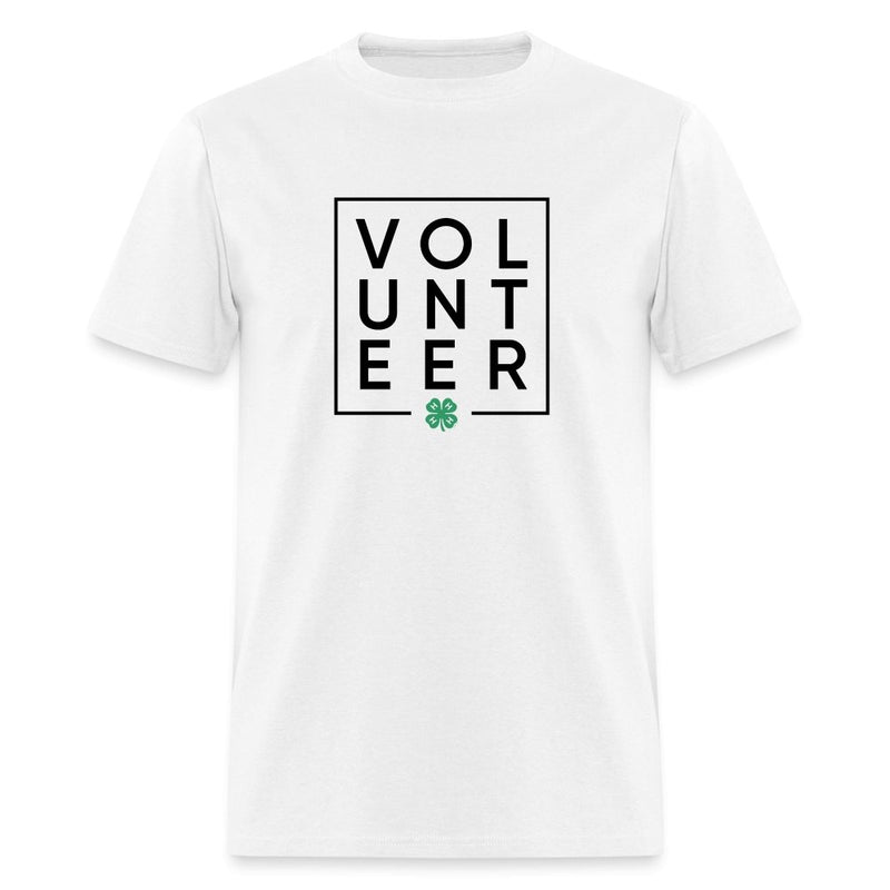 4-H Volunteer Block Design Unisex T-Shirt - Shop 4-H