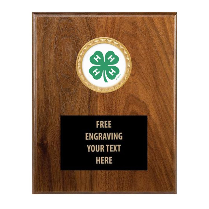6" x 8" Wood Plaque with Insert Choice - Shop 4-H