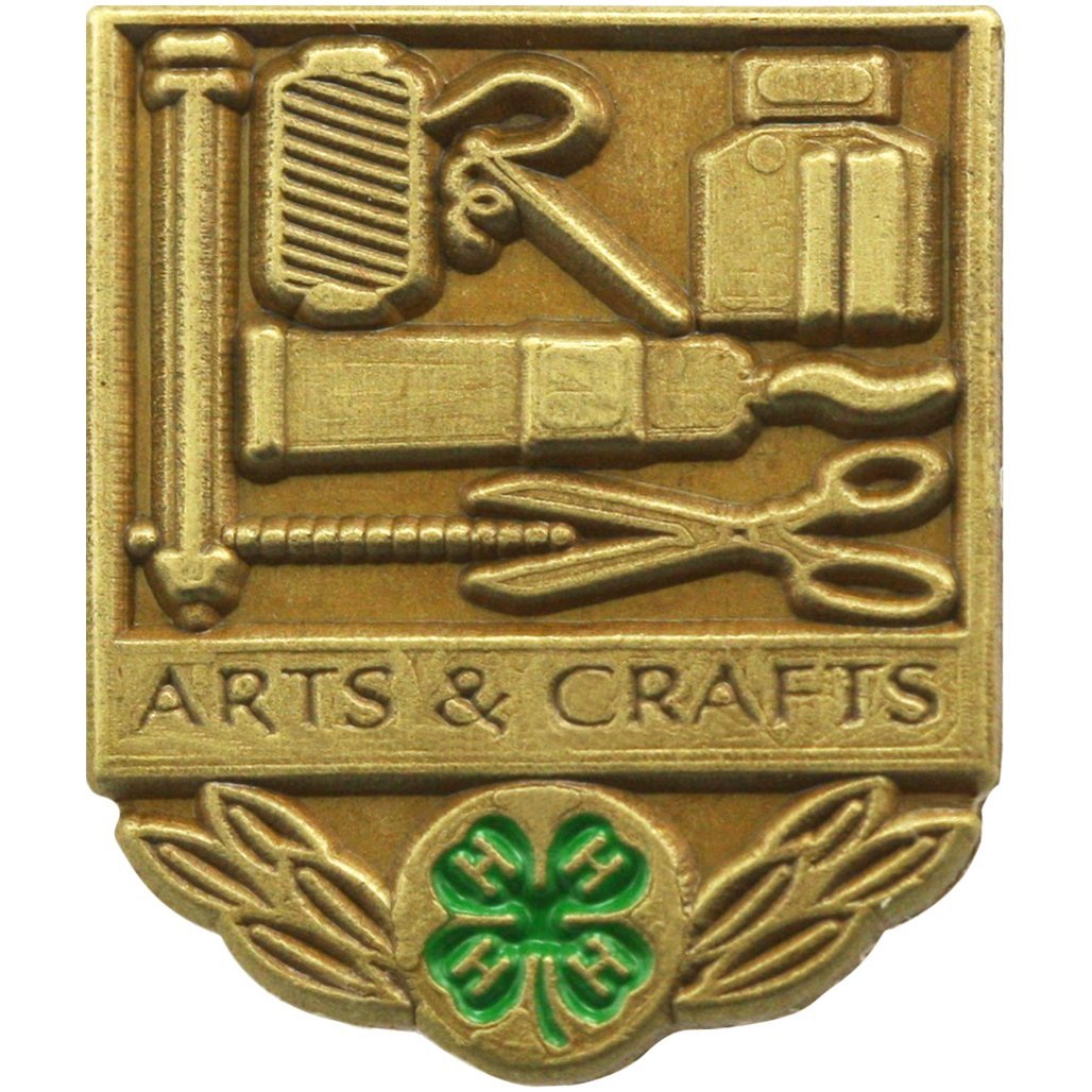 Arts & Crafts Pin
