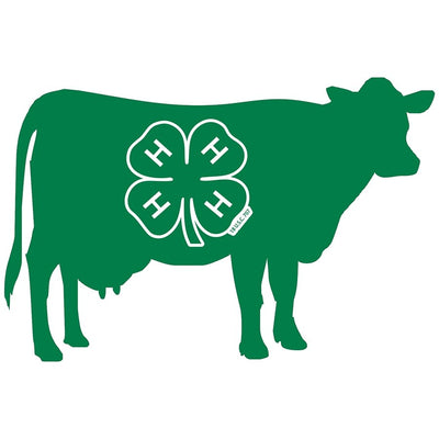Dairy Cow Decal - Shop 4-H