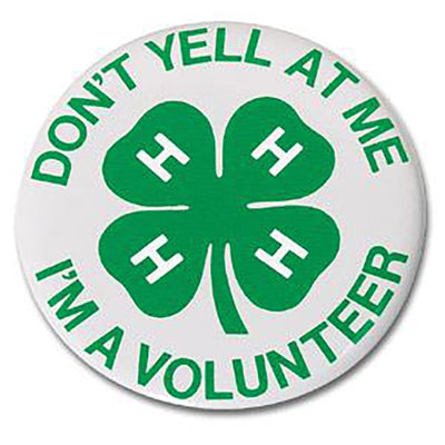 Don't Yell at Me Button - Shop 4-H