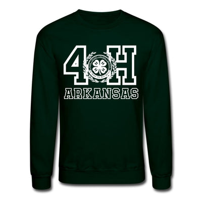 Forest Green Arkansas Varsity Crewneck Sweatshirt - Shop 4-H