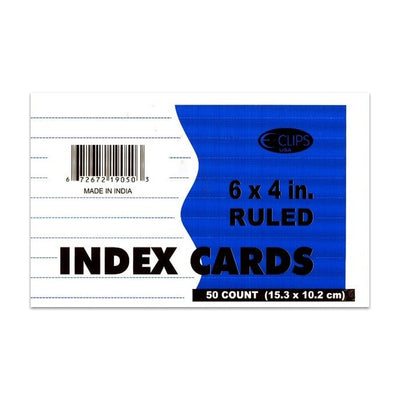 Index Cards Pack of 50 - Shop 4-H