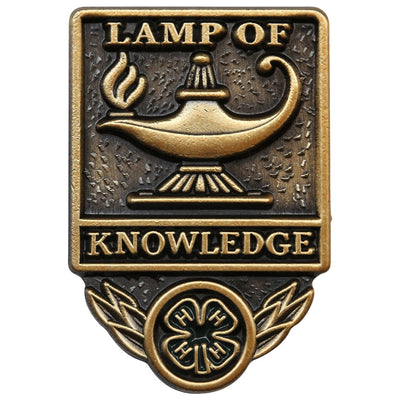 Lamp of Knowledge Pin - Shop 4-H