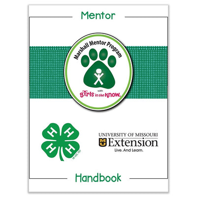 Marshall Mentor Program Handbook - Shop 4-H