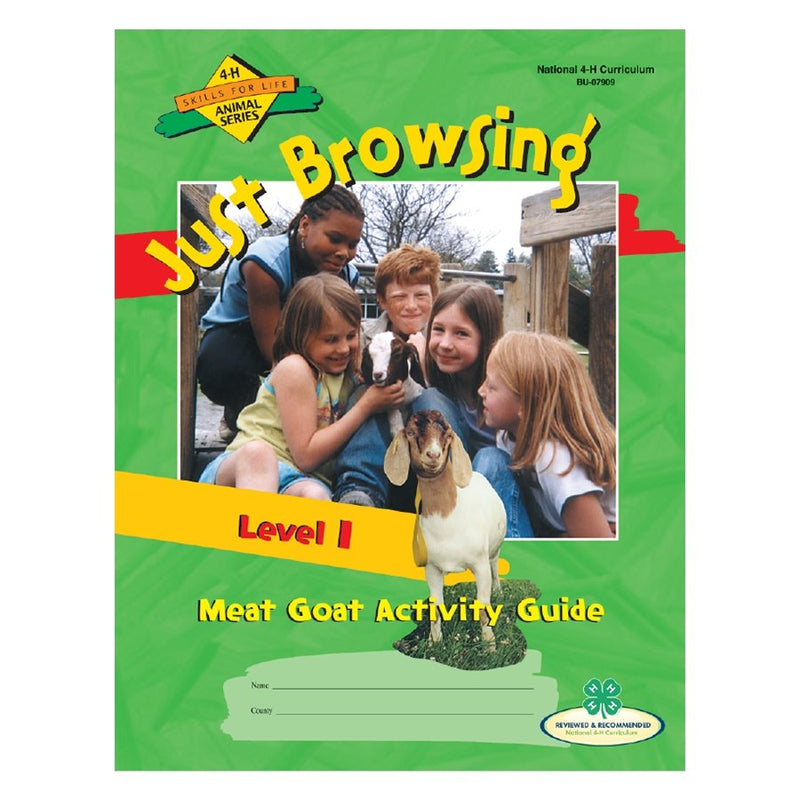 Meat Goat Curriculum Level 1: Just Browsing - Shop 4-H