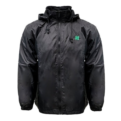 Men's Black Water-Resistant Storm Jacket - Shop 4-H