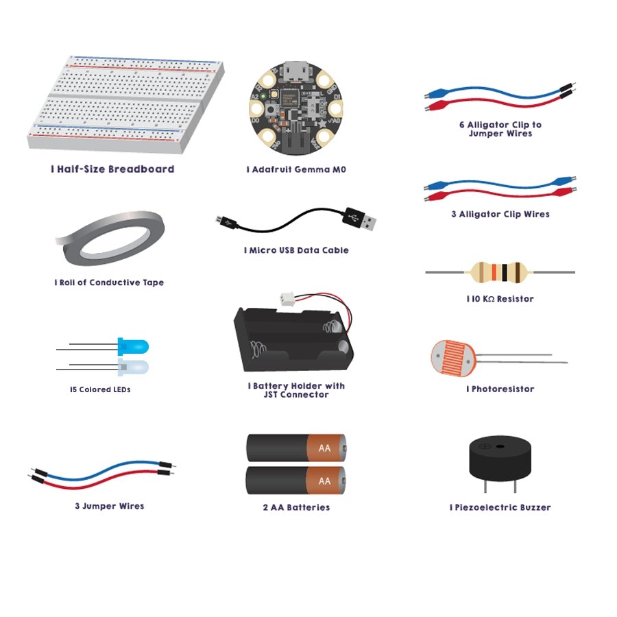 Octpeak Discrete Component Gate Circuit Kit Analog Circuit Wear Resistant  ABS DIY Electronics Kit For Experimental Training,Electrical Components
