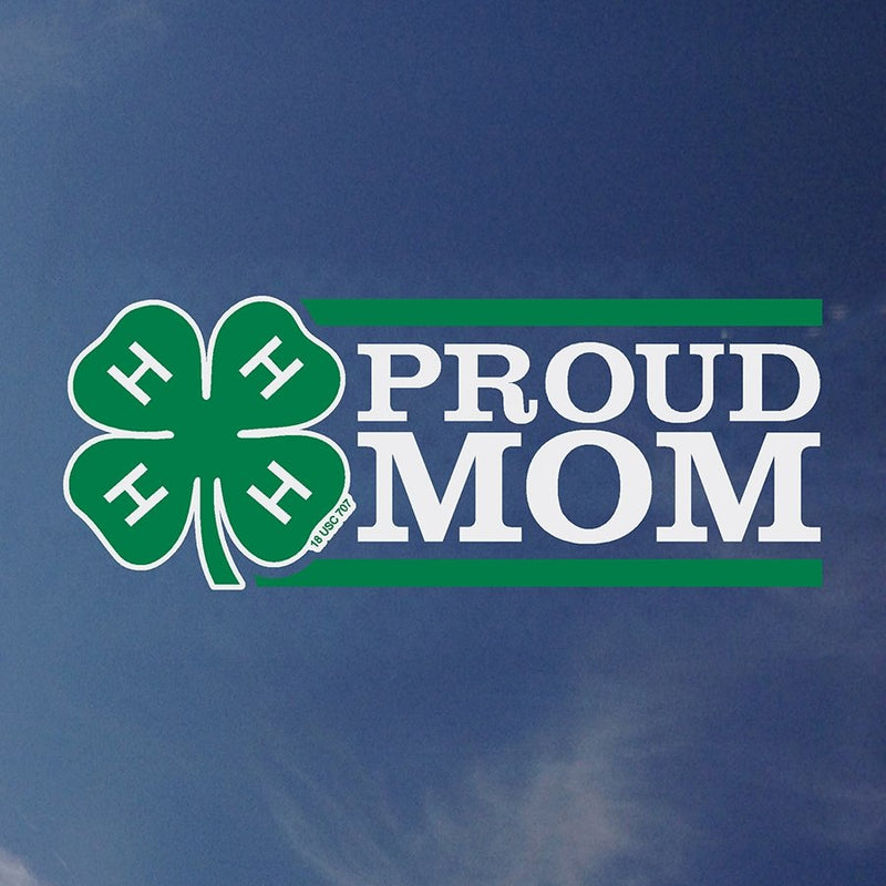 Proud 4-H Mom Decal - Shop 4-H
