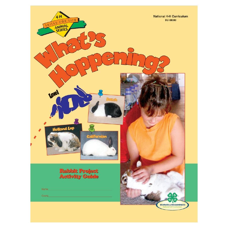 Rabbit Curriculum Level 1: What's Hoppening – Shop 4-H