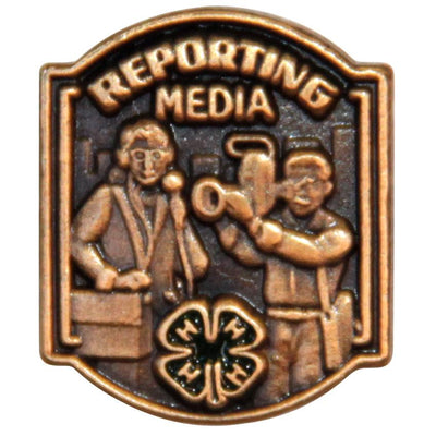 Reporting Media Pin - Shop 4-H
