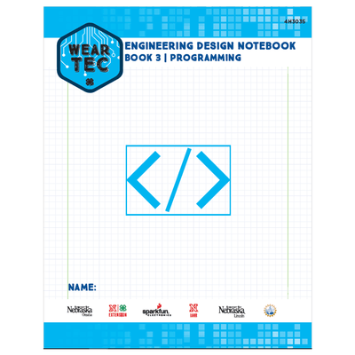 WearTec Book 3: Programming - Design Notebook - Shop 4-H