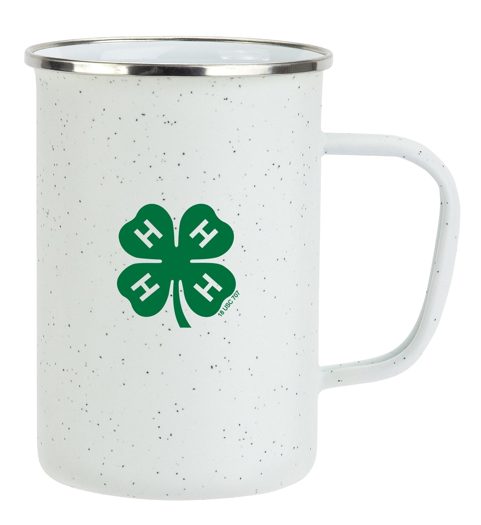 4H 22 oz. Enamel Lined Iron Mug Shop 4H