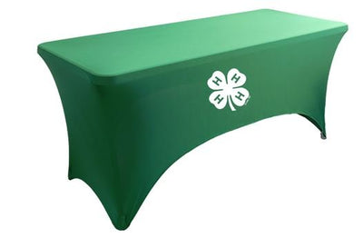 4-H 6ft. Green Table Stretch Table Cover - Shop 4-H