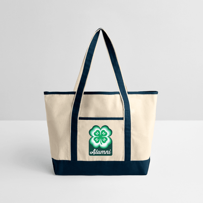 4 - H Alumni Canvas Deluxe Large Tote - Shop 4 - H