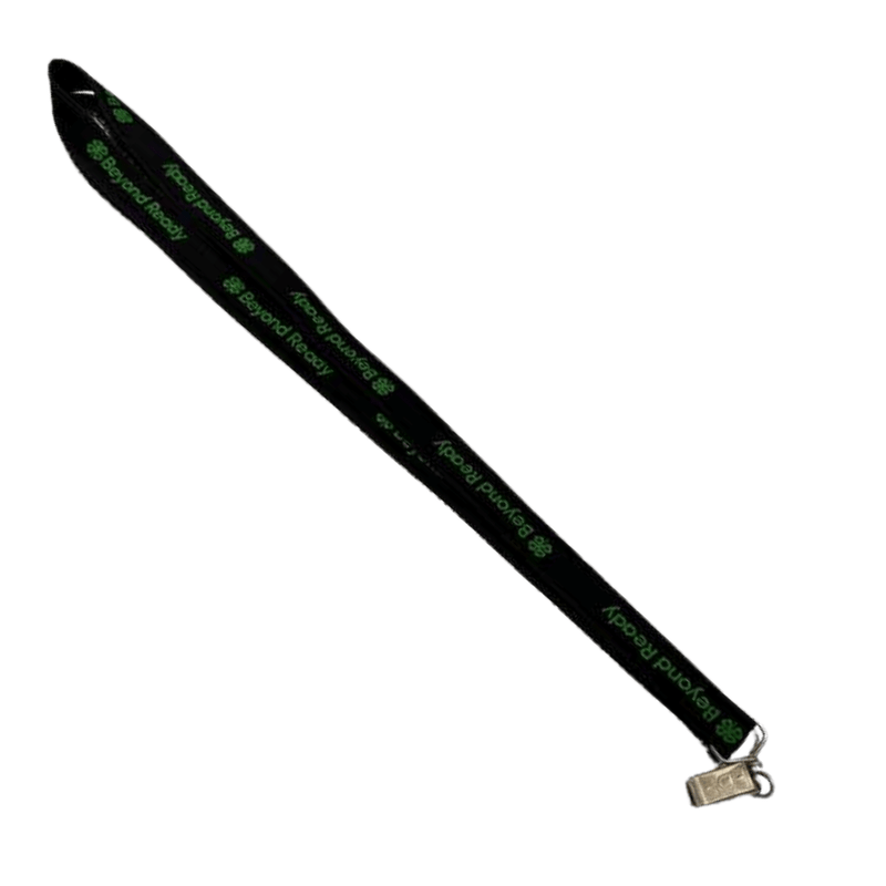 4 - H Beyond Ready Lanyard - BLACK - Shop 4 - H