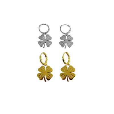 4 - H Clover Charm Dangle Earrings - Shop 4 - H