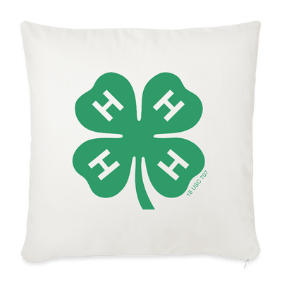 4 - H Clover Throw Pillow Cover - Shop 4 - H