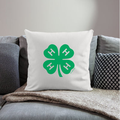 4 - H Clover Throw Pillow Cover 18” x 18” - Shop 4 - H