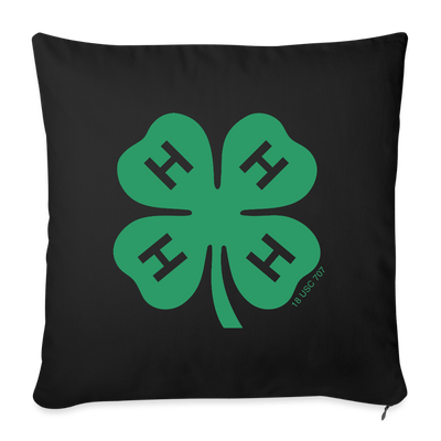 4 - H Clover Throw Pillow Cover - Shop 4 - H