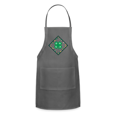 4 - H Clover Tile Adjustable Apron - Shop 4 - H