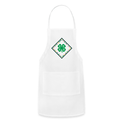 4 - H Clover Tile Adjustable Apron - Shop 4 - H