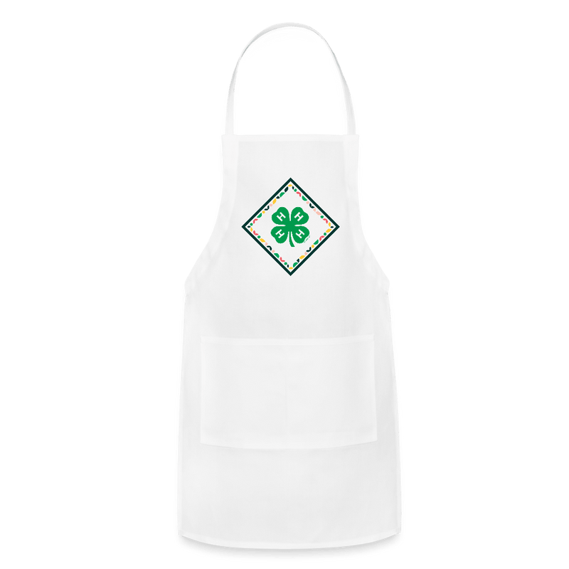 4 - H Clover Tile Adjustable Apron - Shop 4 - H