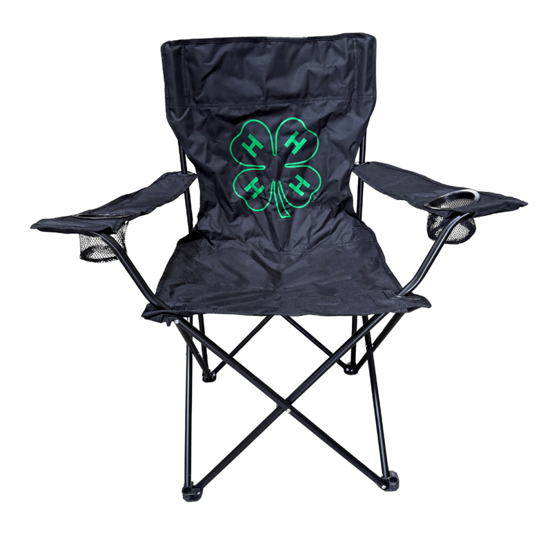 4 - H Clover Travel Chair - Black - Shop 4 - H