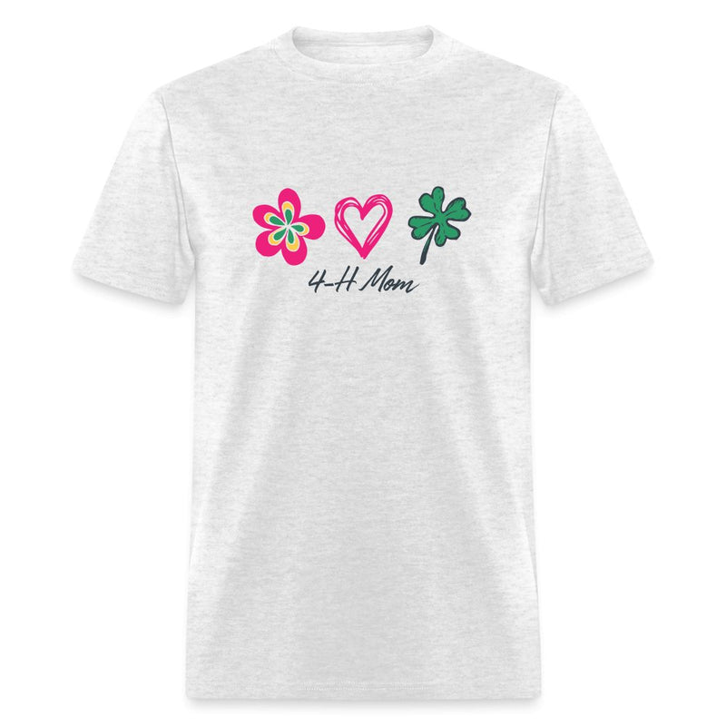 4 - H Flower Clover Mom T-shirt - Shop 4 - H