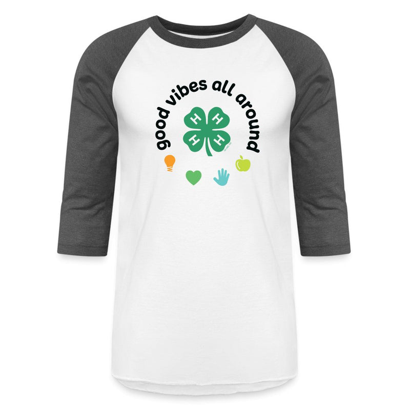 4 - H Good Vibes Baseball T-Shirt - Shop 4 - H