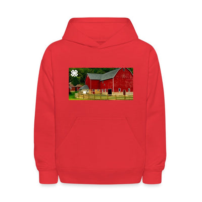 4 - H Kids' Barn Lifestyle Hoodie - Shop 4 - H