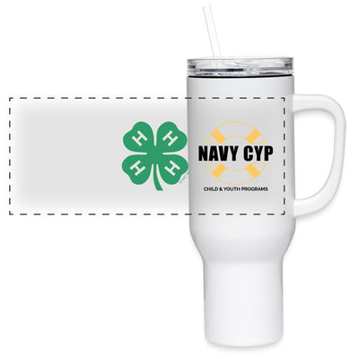 4-H Navy CYP 40 oz Travel Tumbler - Shop 4-H