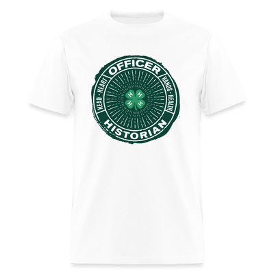 4 - H Officer Historian Unisex T-shirt - Shop 4 - H