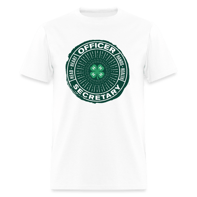 4 - H Officer Secretary Unisex T-shirt - Shop 4 - H