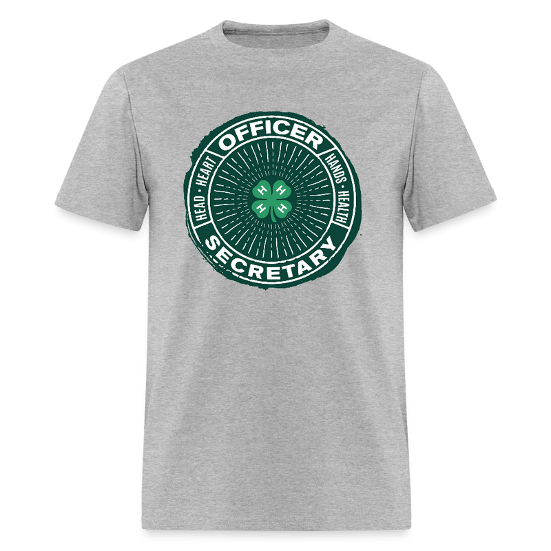 4 - H Officer Secretary Unisex T-shirt - Shop 4 - H