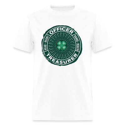 4 - H Officer Treasurer Unisex T-shirt - Shop 4 - H