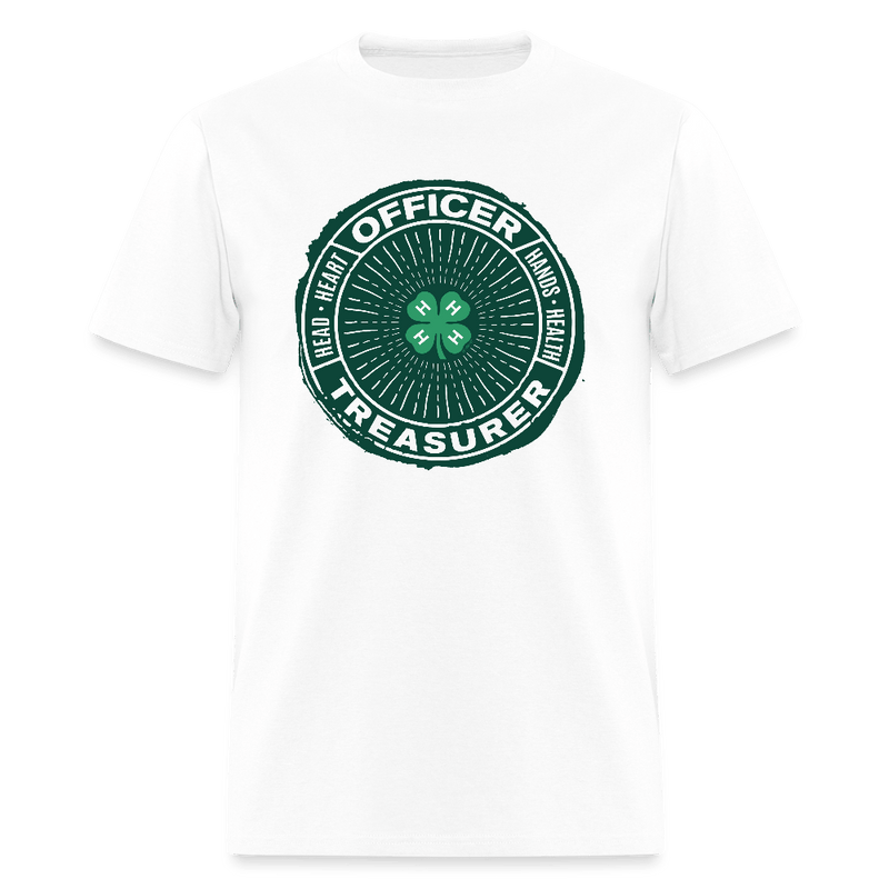 4 - H Officer Treasurer Unisex T-shirt - Shop 4 - H