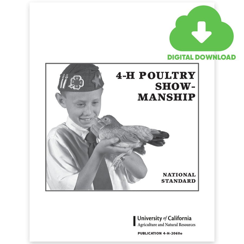 4 - H Poultry Showmanship - Digital Download - Shop 4 - H