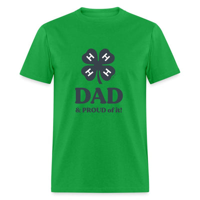 4 - H Proud Dad Green Classic T-Shirt - Shop 4 - H