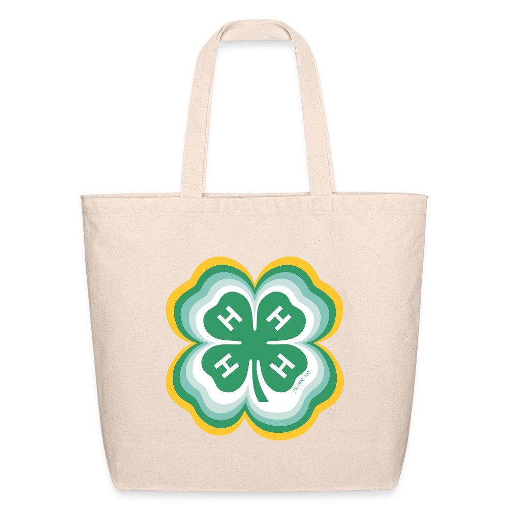 4-H Radiating Clover Eco-Friendly Cotton Tote – Shop 4-H