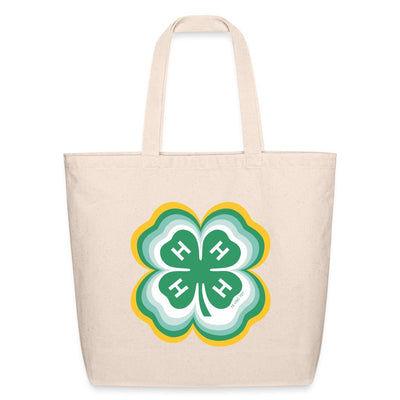 4 - H Radiating Clover Eco - Friendly Cotton Tote - Shop 4 - H