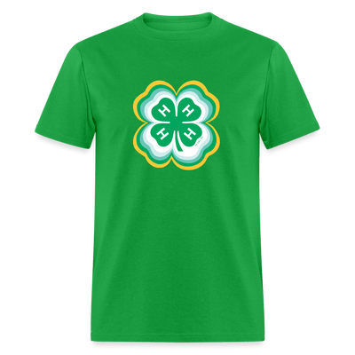 4 - H Radiating Clover Unisex Classic T-Shirt - Shop 4 - H