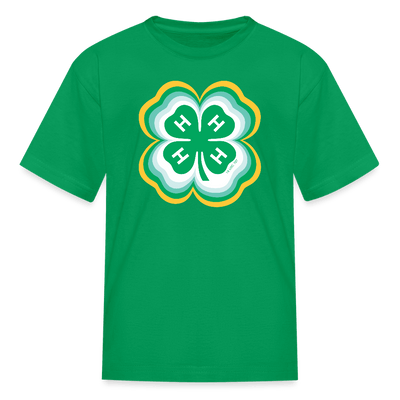 4 - H Radiating Clover Youth Unisex Classic T-Shirt - Shop 4 - H