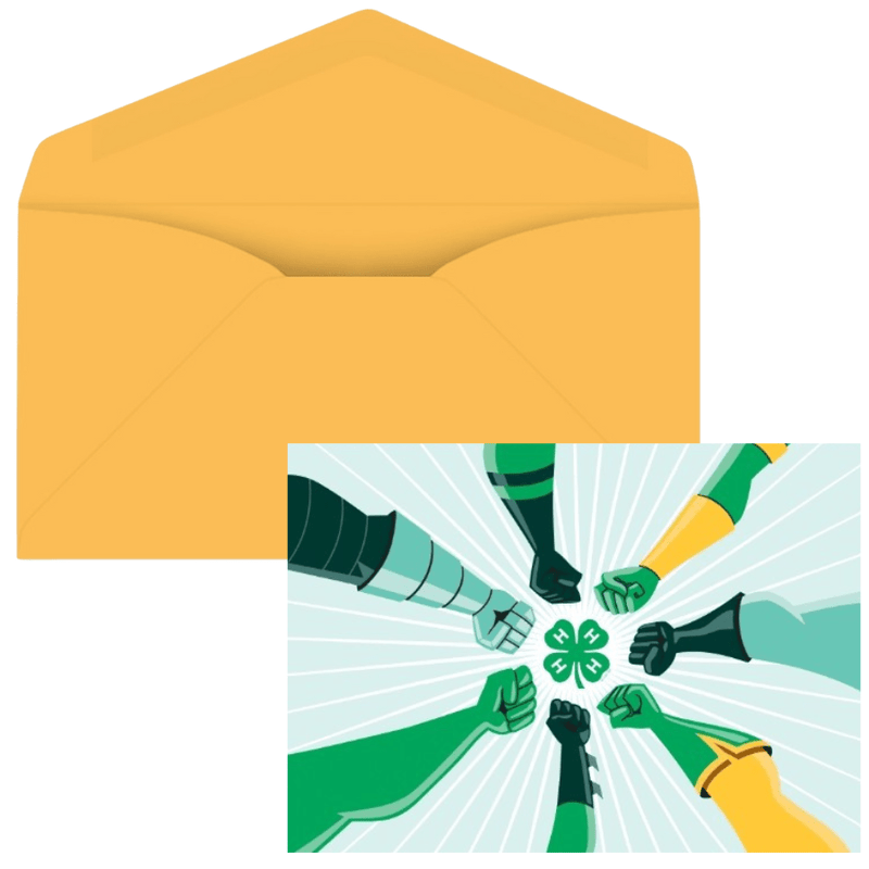 4 - H Superhero Card (10 Pack) - Shop 4 - H