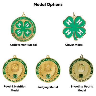 5" Medal Plaque with Medallion Choice - Shop 4-H