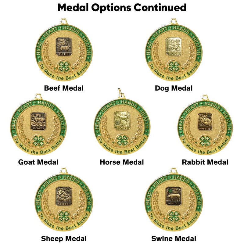 8" x 10" Medal Plaque with Medallion Choice - Shop 4-H