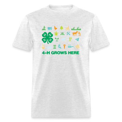 Adult 4 - H Grows Here Icon T-shirt - Shop 4 - H